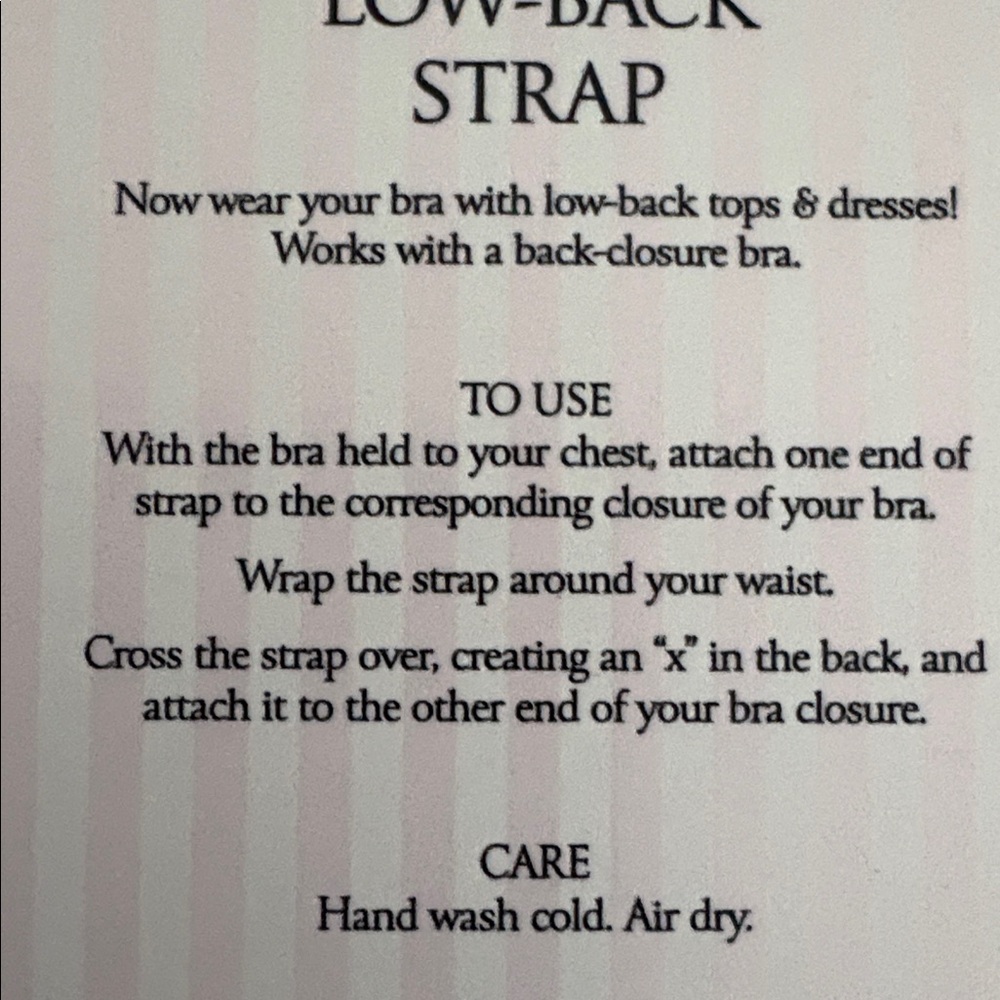 NWT Lot of 2x [Victoria's Secret] Low-Back Strap Bra Extender Nude &/or Black OS - Picture 11 of 14
